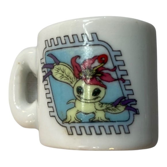 Vintage 2000 Digimon Rare Mini Miniature Mug - Picture 3 of 7